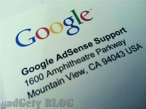 Google AdSenseのPIN codeが届きました