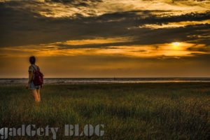 台湾の新竹でみた夕日が超級きれいだった件