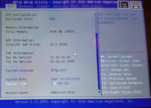 GPD WINはAndroidとのデュアルブートが可能？BIOSで見えた謎の項目とDP Alt Mode