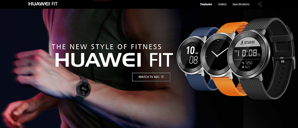 メモリ液晶採用、一回の充電で6日間使用可能なHUAWEI FIT登場