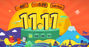 GearBest独身の日セール残り2時間!!まだ間に合うXiaomi Air 12は499.99ドル！