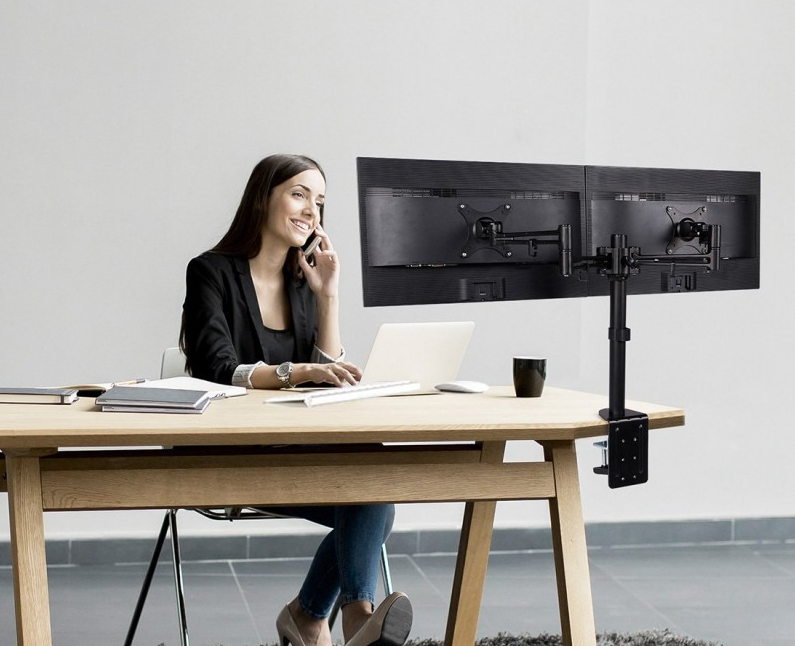 5000円以下で手が届くデュアルモニタアームFLEXIMOUNTS M22を買ってみた