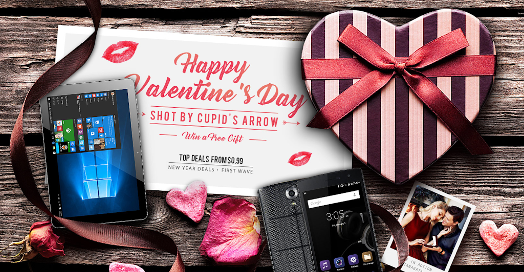 チョコより断然ガジェット!GearBestでHappy Valentine's Day Sale開催中