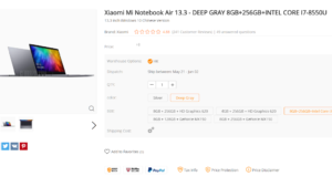 Gearbest今年度最安値クーポン情報 Xiaomi Air 911.99ドル等