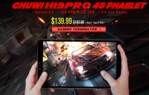 MTK6797 Helio X20搭載のChuwi Hi9 Pro 8.4インチタブレットがわずか15.000円！