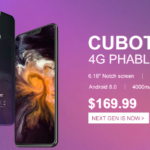 20MPデュアルリアカメラで写真も美しいCUBOT P20が限定130ドル!