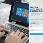GPD PocketにそっくなOneMixにそっくり?8インチUMPC Falcon試作機の動画が登場