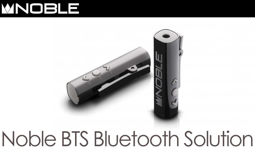 IEMの利点を最大限に活かすBluetoothヘッドホンアンプがNOBLE Audioから発売