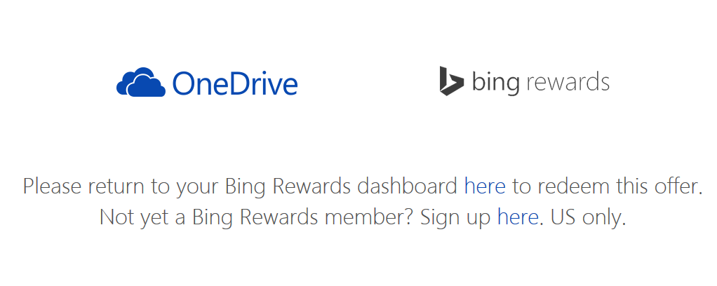 まだ間に合うBing RewardsのOneDrive100GB増量キャンペーン