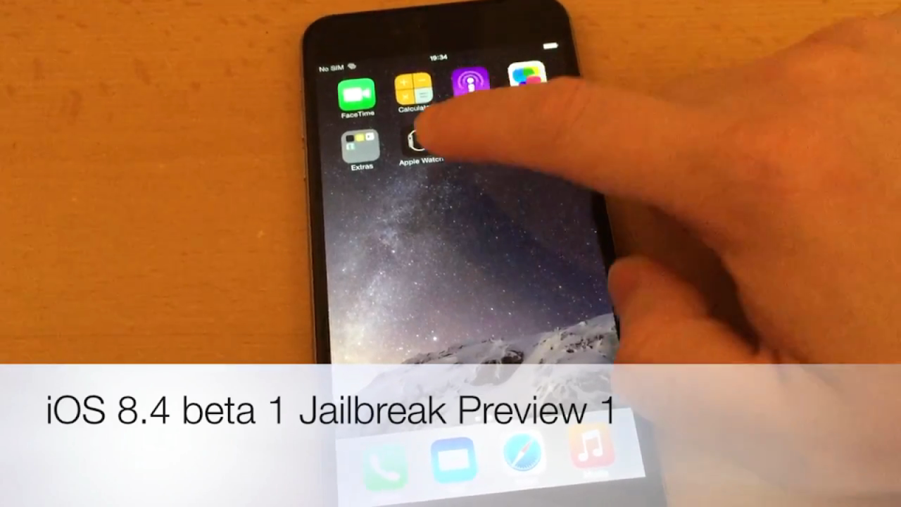 iOS 8.4 beta 1で早くも脱獄成功