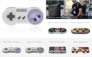 8bitdoからまずはNES30 PRO・SNES30発売！