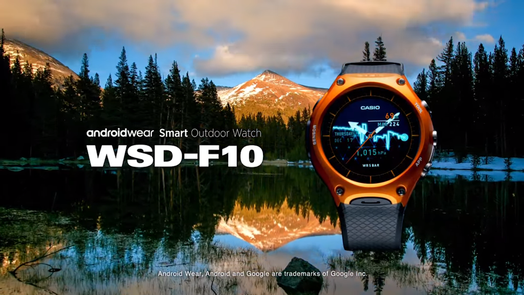 遂にCASIOから本格的スマートウォッチが発表されました!気になるWSD-F10の機能は?
