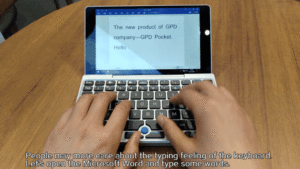 GPD Pocket T1プロトタイプの動画を公開　8GB RAMは伊達じゃなかった