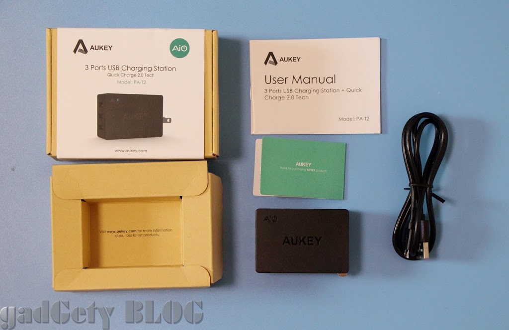 Anker信者に見せ付けるために、敢えてAukeyの急速充電器(PA-T2)を購入しましたよ