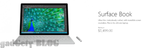 【速報】Surface Bookのスペック詳細と価格、発売日