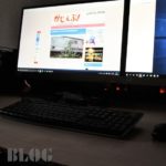 突貫工事で臨時PC作業デスクを作成しました