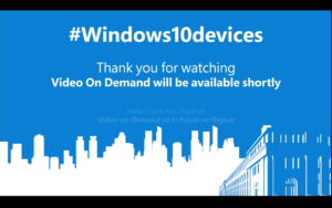 間もなく始まるMicrosoft'のWindows 10 Devices eventのライブストリーム放映中！（終了しました）