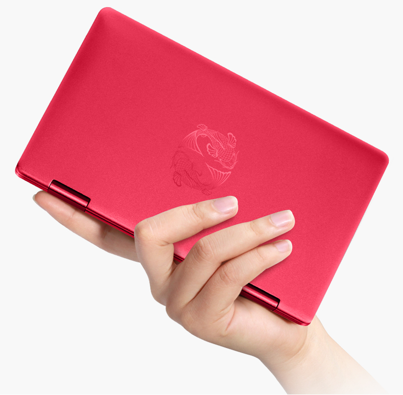 【One-netbook公式文】OneMix2S錦鯉限定版、幸運の赤色が姿を見せる