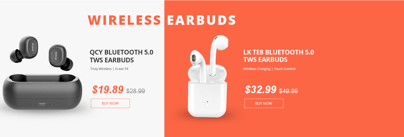 Apple Airpods超えbluetooth 5.0をサポート！完全ワイヤレスイヤホン祭り！