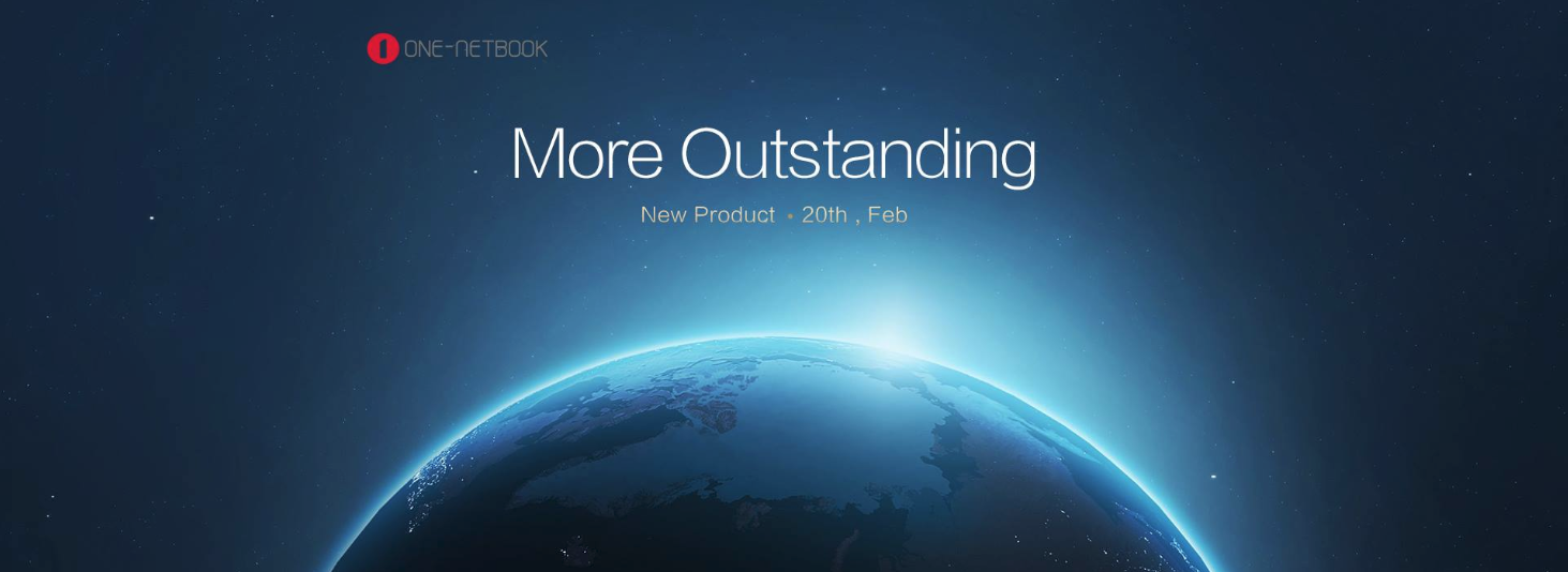 One-Netbook One Mix 2Sに続く新商品「New Product」の英語告知も完成!2日後に向け期待が高まる!