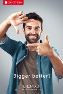 One-netbookの次世代機One Mix 3はやはり筐体サイズアップの新モデルの可能性