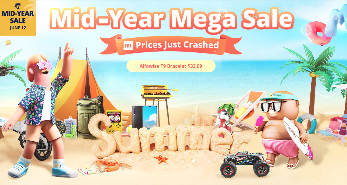 GearBestで半期に一度のメガセール開催中！Chuwi AerBook $399.99、OnePlus 7 Pro $699.99など、最安値更新中！