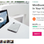 待望の格安UMPC、CHUWI「MiniBook」がIndiegogoで募集開始！スーパー早割は何と399ドル！